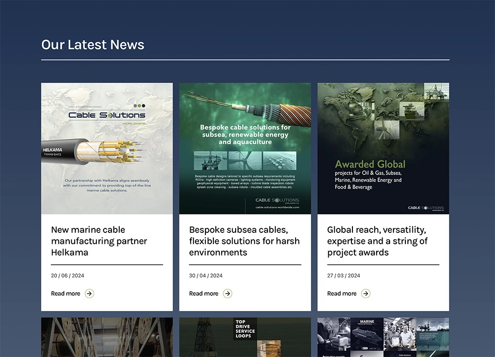 Wordpress web design widget for News