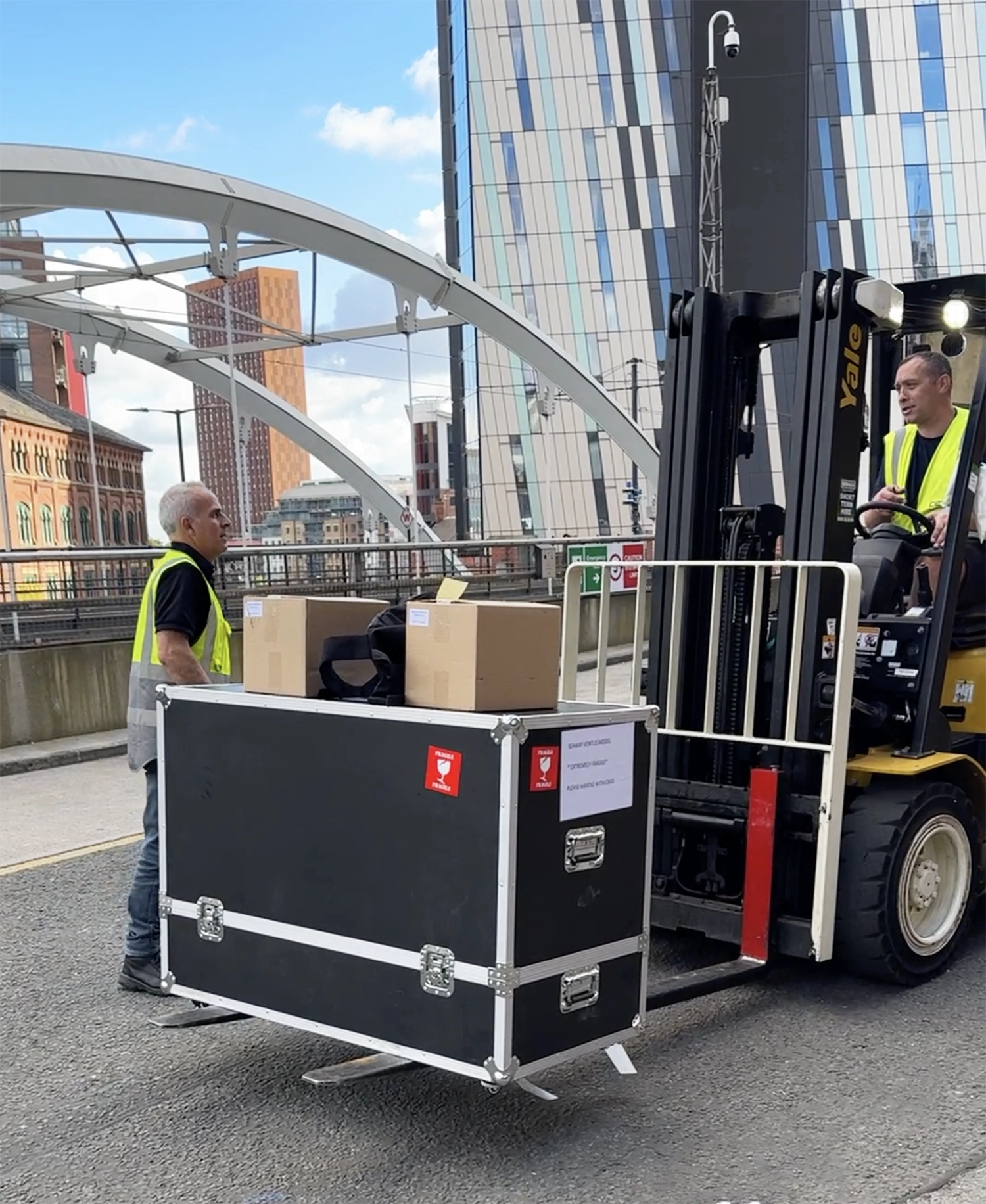 Logistics at Floating Wind Exhibition Manchester